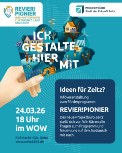 Revier! Pionier Informationsveranstaltung Flyer
