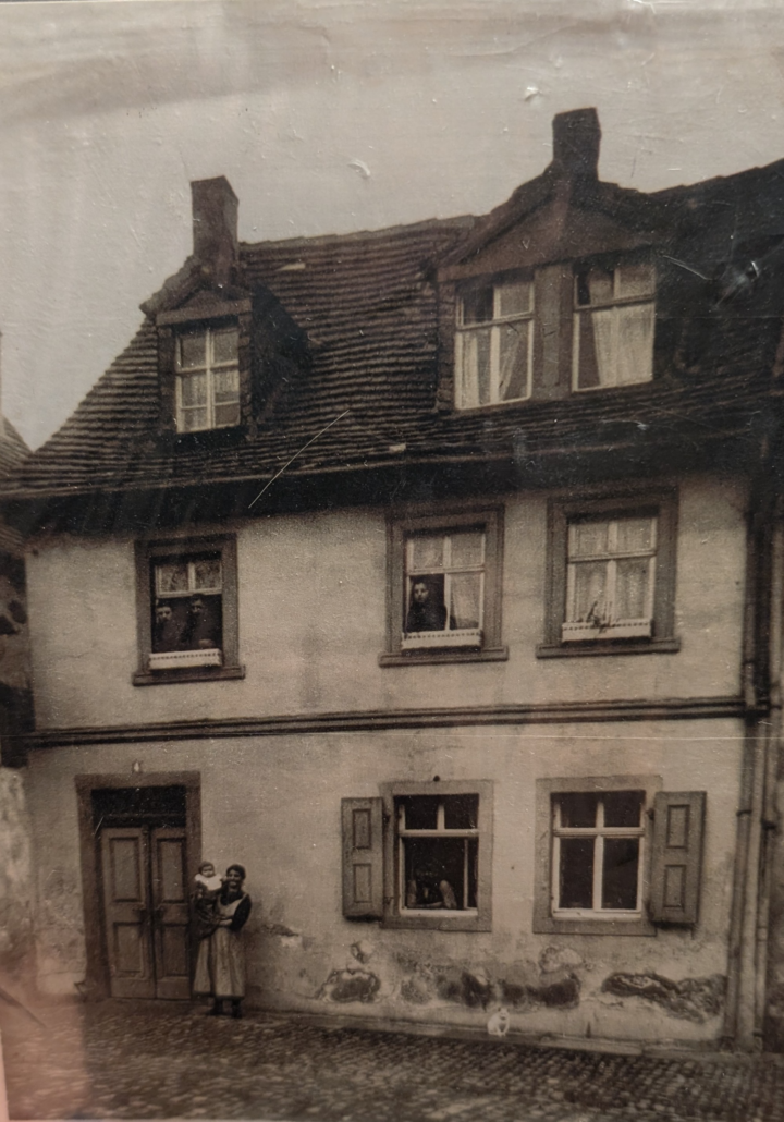 Das Haus Freiheit 4 im Februar 1925