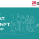 Flyer des Zukunftsforum Ländliche Entwicklung 2027 mit der Aufschrift LAND.HEIMAT.ZUKUNFT
